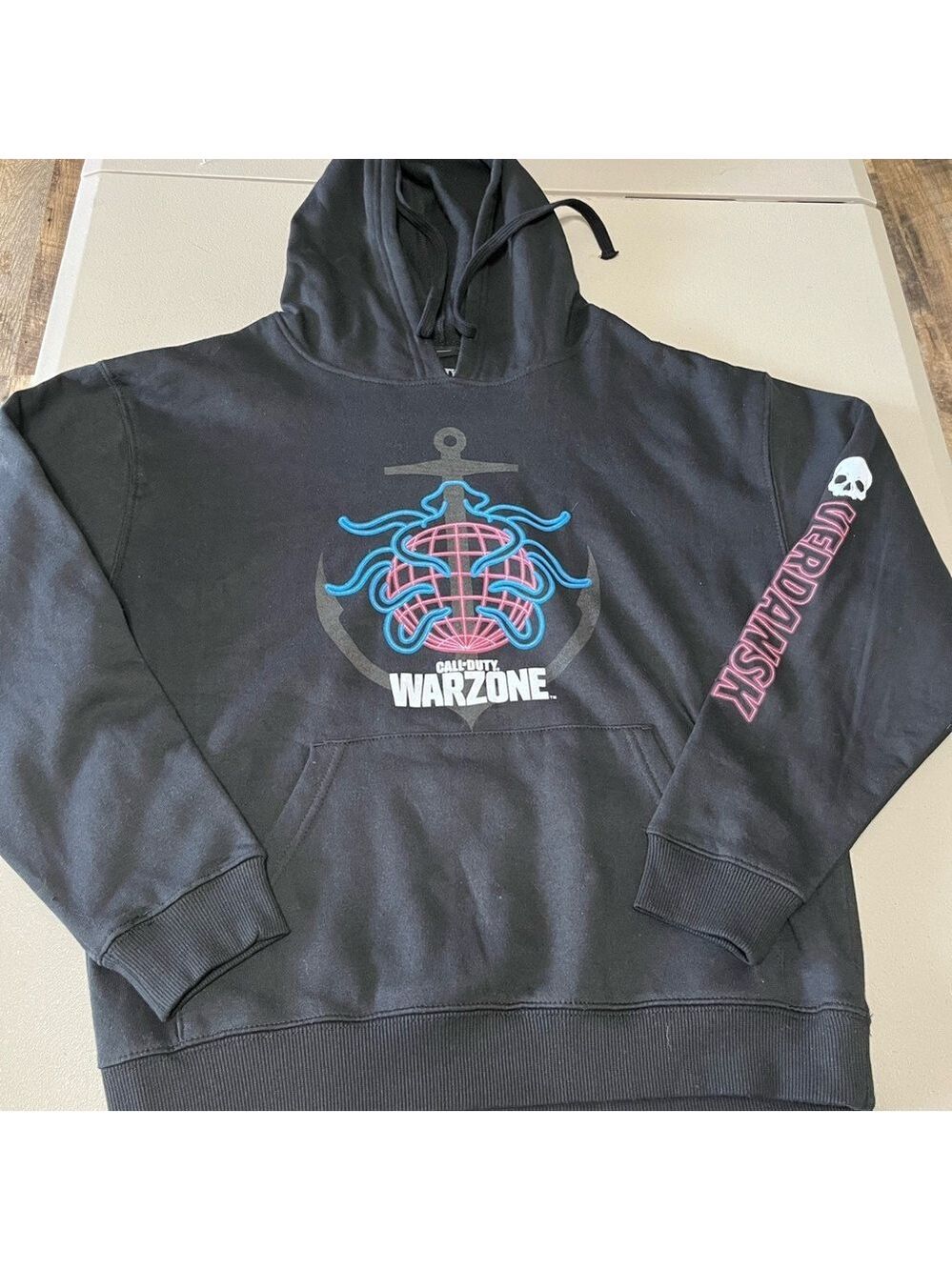 COPY - Call of Duty War Zone  Vanguard Hoodie Pull Over Black Size Medium